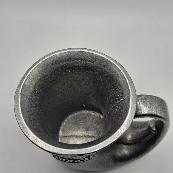 Busch Pewter Beer Cornucopia Tankard Mug - Picture 3 of 9